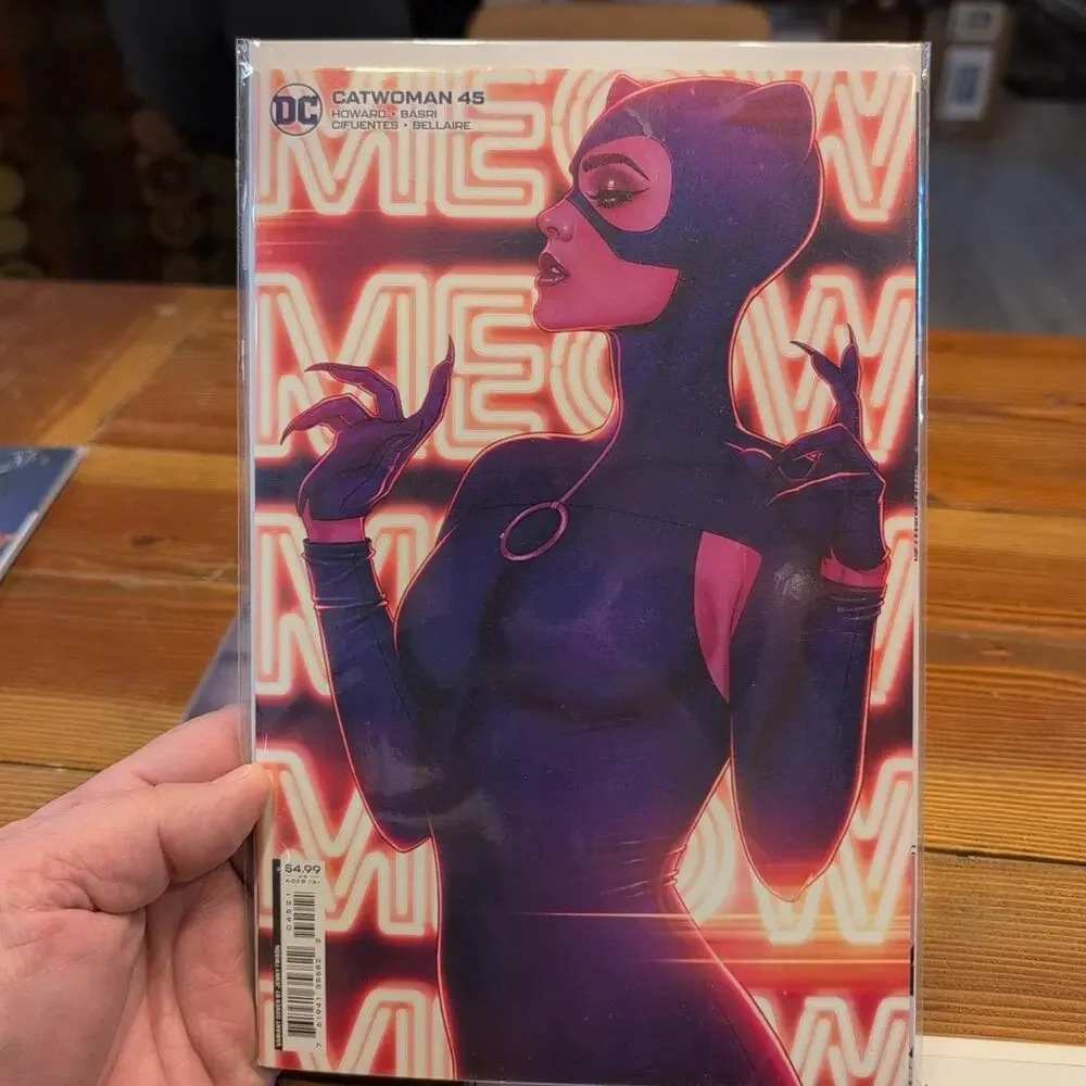 LOT OF 3 DC Comics CATWOMAN VARIANTS - Szerdy, Frison,‎ Sozomaika